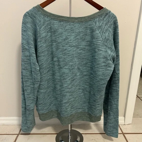 Margaritaville Sz L Teal Sweatshirt - Picture 2 of 3